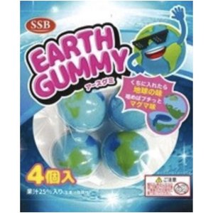 地球グミ アースグミ 全商品オープニング価格 4個入 74％以上節約 Gummi １袋 palnet