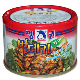 カイコ缶詰（蚕・ポンデギ・ポンディギ）　130g　＜韓国食品・韓国食材＞