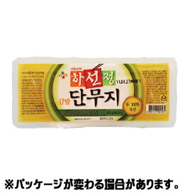 【冷蔵】のり巻き用たくあん（ダンムジ）　400g　＜韓国食品・韓国食材＞ブランド変わる場合もございます