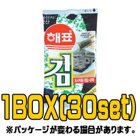 『ヘピョ』ミニのり（■BOX　30入）　＜韓国のり・韓国海苔＞