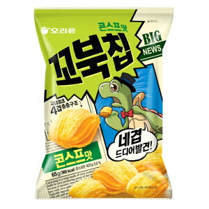 【韓国お菓子】オリオン/コブクチップ コーンスープ味 80gx3袋 ★送料無料★