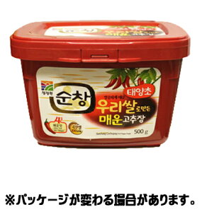 『スンチャン』辛いコチュジャン　500g　＜韓国調味料・韓国味噌・韓国みそ＞