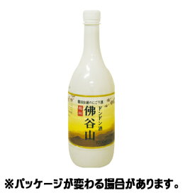 『楊州』佛谷山もち米マッコリ（ドンドン酒）　1L　＜韓国どぶろく＞　重さによって調節されます。