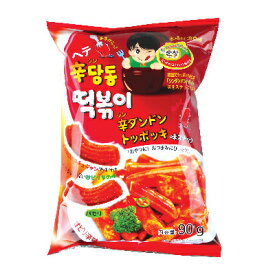 『ヘテ』トッポキスナック（■BOX 65g　16入）　＜韓国お菓子・韓国スナック＞