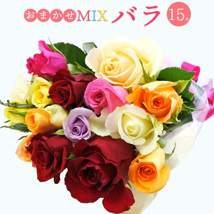楽天市場 バラ 花束 15本 送料無料 プレゼント 敬老の日 贈り物 ギフト クール便 誕生日 記念日 バラ花束 花ギフト フラワーギフト 鈴木バラ園 飯島町営業部