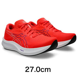 �A�V�b�N�X �G���H���C�h�X�s�[�h 3 ���C�h EvoRide Speed 3 WIDE �����Y �����j���O�V���[�Y 1011B968(600) Flash Red/Edo Purple ���C�h�t�B�b�g �W���M���O �t�@������ ���� �A�b�v�V���[�Y �g���[�j���O 