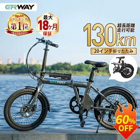 【スーパーSALE限定★60％OFF！】 ERWAY 電動自転車 a01 折りたたみ 電動アシスト自転車 erway 自転車 電気自転車 パワフル 5段階アシスト搭載 20インチ 7段変速 おしゃれ スポーツ 通勤 通学 電動バイク 免許不要 便利 街乗り ebike eバイク 45冠達成 型式認定済