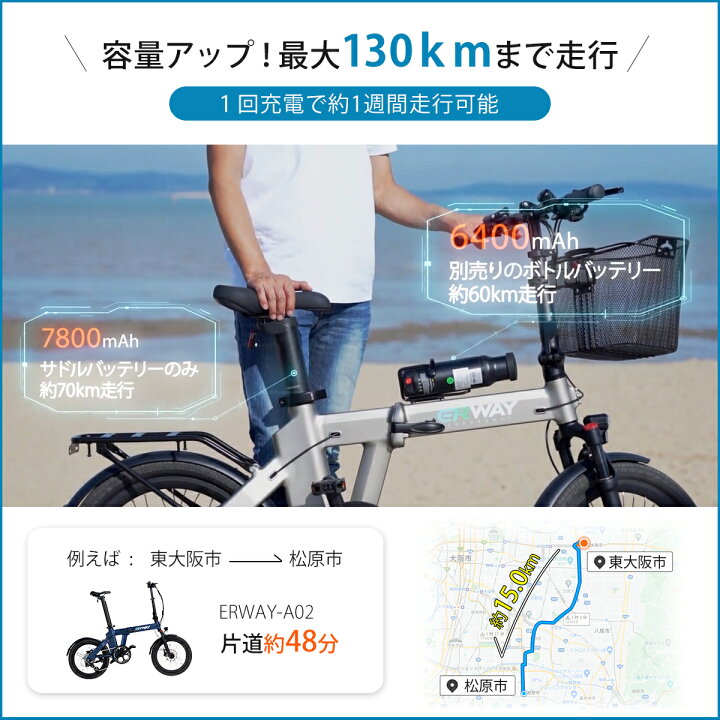 楽天市場】【24時間限定◇ポイント20倍！！】電動自転車 折りたたみ  