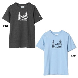 【在庫処分】コロンビア　AB7178　 バレークリークショートスリーブグラフィックシャツ［子供用Tシャツ］［目安サイズ 120cm 130cm 140cm 155cm］【2023春夏】メール便配送(ポスト投函・発送日の3日～1週間後にお届け予定)選択で送料無料