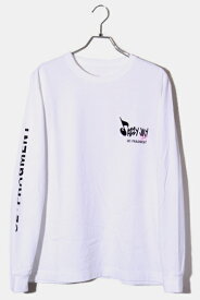 【中古】未使用品 2023SS uniform experiment × FRAGMENT ユニフォームエクスペリメント フラグメント SIZE:2 JAZZY JAY / JAZZY 5 L/S TEE プリント 長袖Tシャツ WHITE ホワイト UE-230003 /● メンズ 【ベクトル 古着】 240315