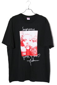 【中古】2018AW Supreme シュプリーム SIZE:XL Madonna Tee マドンナ Tシャツ Black ブラック /● メンズ 【ベクトル 古着】 240327