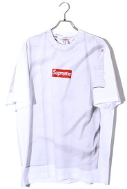 【中古】未使用品 2024SS Supreme × MM6 Maison Margiela シュプリーム MM6メゾンマルジェラ SIZE:XL Box Logo Tee ボックスロゴ 半袖Tシャツ White ホワイト /● メンズ 【ベクトル 古着】 240406