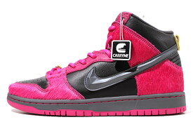 【中古】28cm 未使用品 Run The Jewels × NIKE SB ラン ザ ジュエルズ ナイキ エスビー DUNK HIGH QS 'Active Pink and Black' ダンク ハイ アクティブピンク ブラック US10 DX4356-600 /● メンズ 【ベクトル 古着】 240508