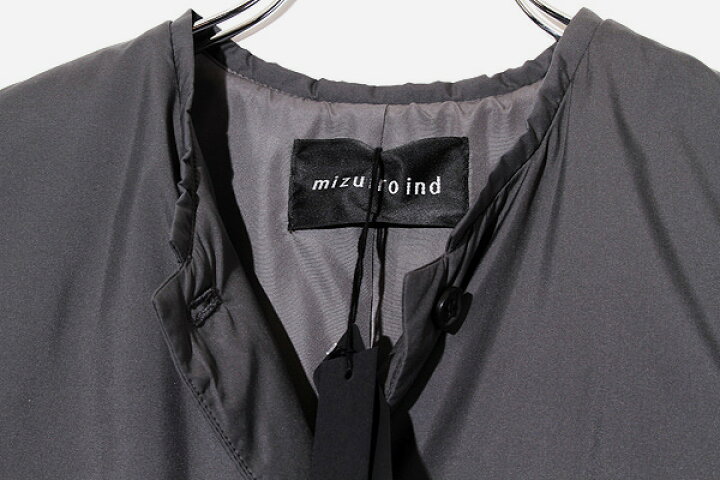 楽天市場】【中古】未使用品 mizuiro ind ミズイロインド ダウンジレ 
