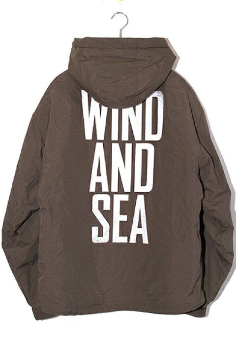 楽天市場】【中古】WIND AND SEA ウィンダンシー WARM SHELL PAD 