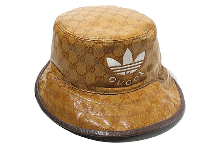 楽天市場】【中古】58cm GUCCI × adidas グッチ アディダス GG 