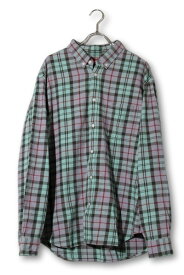【中古】2024FW SUPREME シュプリーム Plaid Flannel Shirt プレイド フランネル シャツ チェック柄 M BLUE ブルー /● メンズ 【ベクトル 古着】 260816