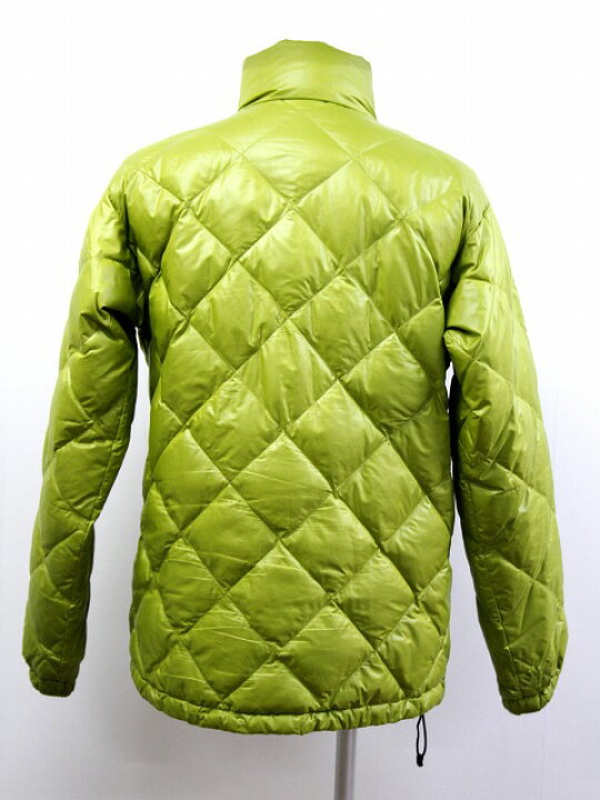 楽天市場】【中古】エーグル AIGLE ダウンジャケット M 黄緑 イエロー 