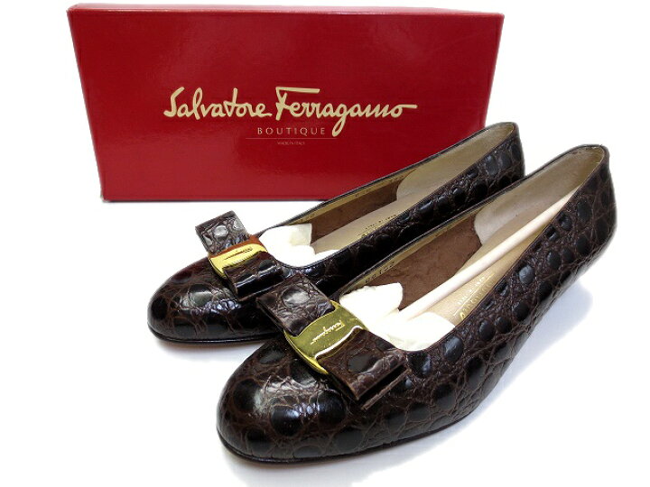 楽天市場】【中古】サルヴァトーレフェラガモ Salvatore Ferragamo 