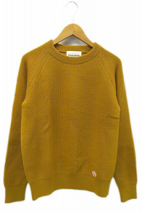 楽天市場 中古 ヴァンソン エ ミレイユ Vincent Et Mireille クルーネック ニット セーター 38 マスタード イエロー系 メンズ ベクトル 古着 2114 ベクトル 新都リユース