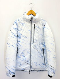 【中古】ナンガ NANGA 2021AW AURORA STAND COLLAR DOWN JACKET マーブルパターン オーロラ スタンドカラー ダウンジャケット L 【ベクトル 古着】 221119