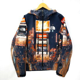 【中古】Supreme×THE NORTH FACE シュプリーム×ノースフェイス NP52207I Taped Seam Shell Jacket テープド シーム シェル ジャケット S メンズ 【ベクトル 古着】 240217