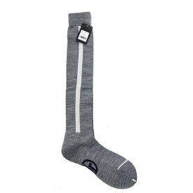 【中古】未使用品 CPG GOLF シーピージーゴルフ 1511-22204 KNEE-HIGH SOCKS WITH LAME EMBROIDERY ラメ 刺繍入り ニーハイソックス O GRAY グレー レディース 【ベクトル 古着】 240329