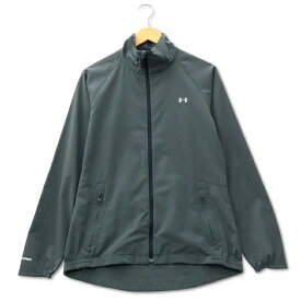 【中古】アンダーアーマー UNDER ARMOUR ウーブンジャケット ランニング ジャケット M グレー 【ベクトル 古着】 240507