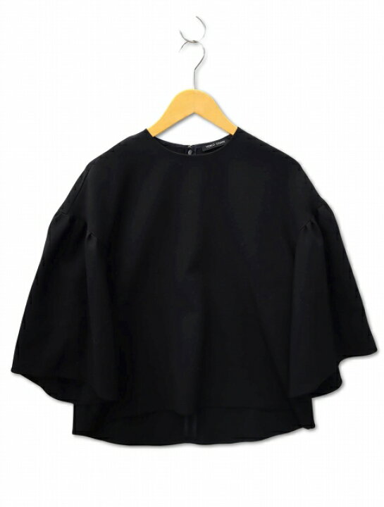 楽天市場】【中古】ヨーコチャン YOKO CHAN クルーネック 7分袖 フレア 
