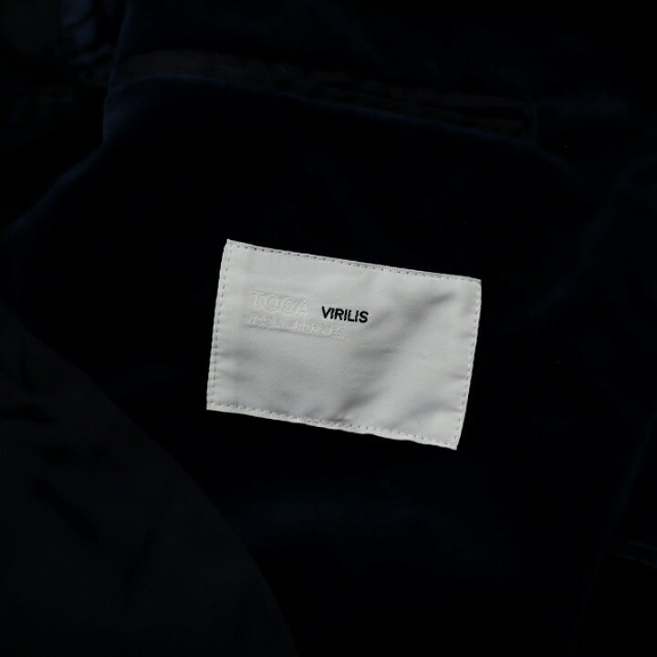 楽天市場】【中古】トーガ TOGA virilis TV12-FD321 velvet jacket 