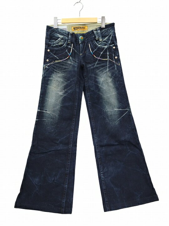 楽天市場】【中古】RIOBERA JEANS リオベラジーンス バックロゴ 刺繍 