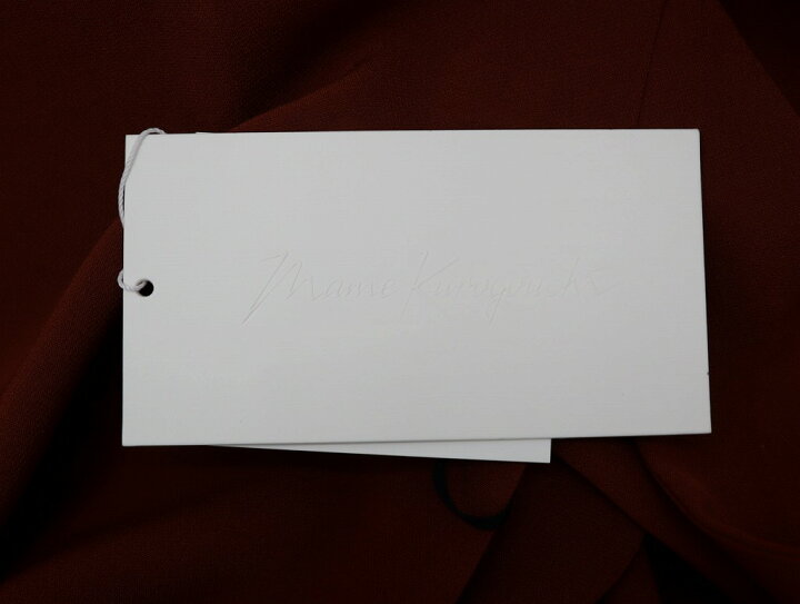 楽天市場】【中古】未使用品 マメクロゴウチ Mame Kurogouchi 