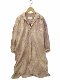 【中古】ガサ GASA 導かれた場所 注染 シャツ ワンピース M レディース 【ベクトル 古着】 250918
