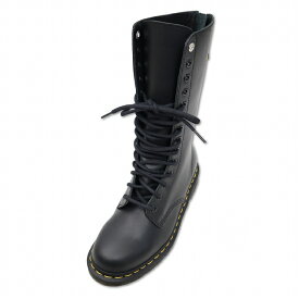 【中古】未使用品 Y's×Dr.Martens ワイズ×ドクターマーチン 1914 レザー 14ホール レースアップ ロング ブーツ 7(26cm) BLACK(ブラック) レディース 【ベクトル 古着】 251213