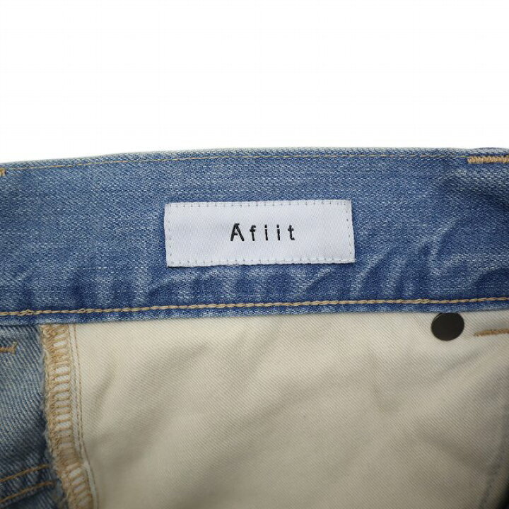 楽天市場】【中古】Afiit アフィット 2025AW DENIM PANTS USED加工 