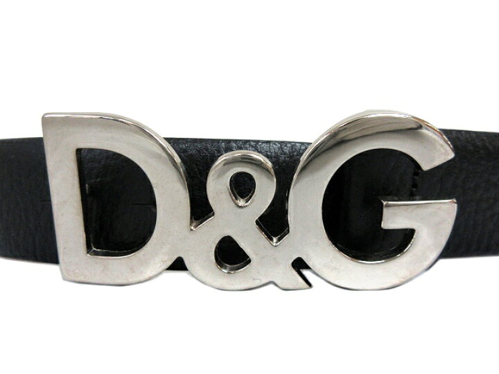 ドルチェ&ガッバーナ】本物 DOLCE&GABBANA ベルト D&Gロゴバックル