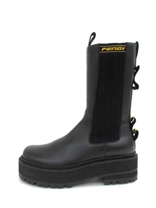 楽天市場】【中古】フェンディ FENDI 8T8068 カーフスキン×ニット 