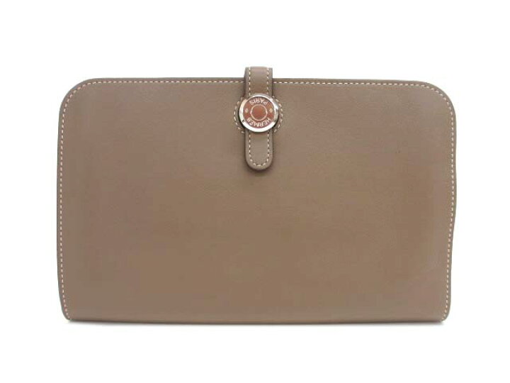 楽天市場】【中古】エルメス HERMES ドゴンGM スイフト エトゥープ 