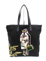 プラダ PRADA トートバッグ ロボット ナイロン 三角ロゴ A4可能 Y2K 