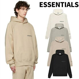 [期间限定10%OFF]ESSENTIALS エッセンシャルズ パーカー メンズ レディース プルオーバー バックロゴ パーカー フード付き ビッグサイズ