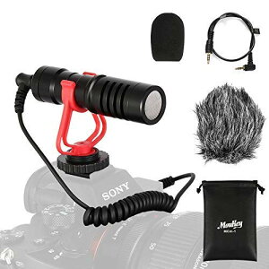 Moukey J}CN Ot}CN vlog}CN 3.5mmϊP[u X}[gz/rfI/Vlog/Canon/Nikon/SonyJڑ (rfIJpOt}CN) DSLR MCm-1