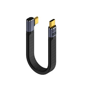 ZUSB Type-CtoC P[u 40Gbpsf[^]&PDΉ240W/5A}[d& 8K@60Hzfo TChxh USB-C to USB-C P[u 13cm USBP[u tbgP[u
