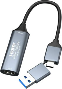 MiPremium 3 HDMI Lv`[{[h SwitchΉ rfILv`J[hQ[Lv`[ 4Ḱ1080Po USB&Type C 2 in 1 ^y Q[^/HDMIrfI^/CuzMp Windows/Linux/MAC/Android/iP