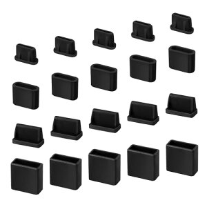 コネクタカバー 20個入り type c防塵栓 USB防塵栓 type c防塵蓋 USB防塵蓋 コネクタカバー・キャップ シリコンタイプ USB2.0/USB3.0ポート タイプ c オス・メス用 防塵 防湿 防錆 端子保護キャップ 保