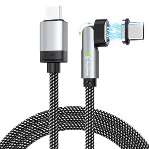 Magtame }Olbg[dP[utype-c 100W}[d LEDwt }OlbgP[u^CvC 11pindl 180°] CE iPhone15/MacBook Pro/Air/iPad/Sam_sung/Xperia GalaxyΉ(1M-Vo[ubNj