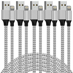 iPhone [dP[u 5{Zbg 1/1/2/2/3MCgjOP[u ϋvUSB[d }[dP[u iPhone/iPad/iPodeΉ (Vo[O[)