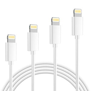 Sundix for iPhone [dP[u CgjOP[u 0.25m/0.5m/1m/1.8m4{Zbg Lightning P[u ACtH USB [dR[h iPhone iPad iPod AirPods Ή }[d USB f[^] ϋv f