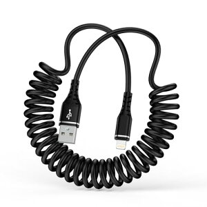 CgjOP[u RC iPhone [dP[u Lk J[R[h iPhone MFiF & CarPlayΉ 0.45m1.8m܂ ԗpJ[P[u }[d &f[^] ϋv GAEF LightningP[u AC