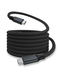 Magtame ^CvcP[u C[ 240W/5A}[d usbc-usbc P[u 8K/60hzfo usb4.0P[u Gen2x2 QC4.0/PD3.1/20Gpbs type-cP[uiPhone15Pro/Max, Mac_Books,hbLOXe[VKp(ub