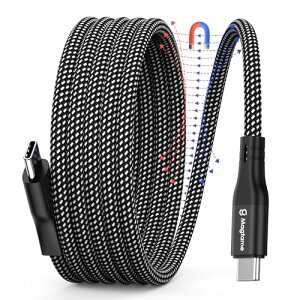 Magtame usb cP[u }[d ͋z܂h~ ^CvcP[u 60W/PDΉ `L usbc&usbcP[uRlN^type-cP[udiC iPhone15/MacBook_Pro/Air/iPad/Samsung_GalaxyΉ (1M-u